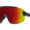 Paire De Lunettes SMITH SUNLIGHT WILDCAT Matte Black ChromaPop Red Mirror