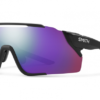 Lunettes Smith Attack Mag Noir Mat / ChromaPop Violet Mirror