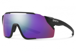 Lunettes Smith Attack Mag Noir Mat / ChromaPop Violet Mirror