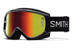 Masque Smith Fuel V.1 Noir - Rouge Miroir