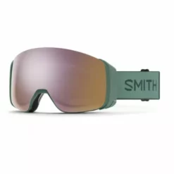 Smith 4D MAG Alpine Green 2 écrans ChromaPop Everyday Rose Gold Mirror & ChromaPop Storm Rose Flash