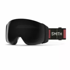 Smith 4D MAG TNF Red X Smith 2 écrans ChromaPop Sun Black & ChromaPop Storm Blue Sensor Mirror