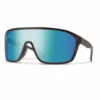 Smith Boomtown Matte Tortoise ChromaPop Opal Mirror Polarized