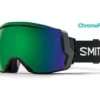 Smith I/O 7 Black 2 écrans ChromaPop Sun Green Mirror & ChromaPop Storm Rose Flash