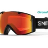 Smith I/O Black 2 écrans ChromaPop Sun Red Mirror & ChromaPop Storm Yellow Flash