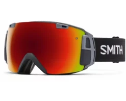 Smith I/O GPS Recon Snow2 Black 2 écrans Red Sol-X Mirror & Blue Sensor Mirror