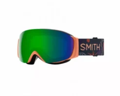 Smith I/O MAG Small Salmon Bedrock 2 écrans ChromaPop Sun Green Mirror & ChromaPop Storm Rose Flash