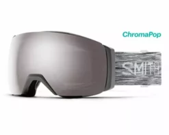 Smith I/O MAG XL Cloudgrey 2 écrans ChromaPop Sun Platinium Mirror & ChromaPop Storm Blue Sensor Mirror