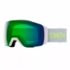 Smith I/O MAG XL Sport White 2 écrans ChromaPop Sun Green Mirror & ChromaPop Storm Rose Flash
