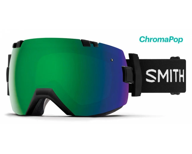 Smith I/OX Black 2 écrans ChromaPop Sun Green Mirror & ChromaPop Storm Rose Flash 1 Smith I/OX Black 2 écrans ChromaPop Sun Green Mirror & ChromaPop Storm Rose Flash