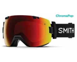Smith I/OX Black 2 écrans ChromaPop Sun Red Mirror & ChromaPop Storm Rose Flash