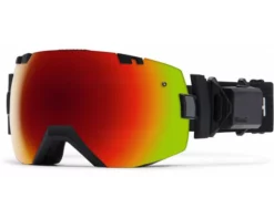 Smith I/OX Elite OTG Turbo Fan Black 2 écrans ChromaPop Everyday Red Mirror & ChromaPop Storm Rose Flash