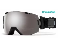 Smith I/OX Elite OTG Turbo Fan Black 2 écrans ChromaPop Sun Platinium Mirror & ChromaPop Storm Rose Flash