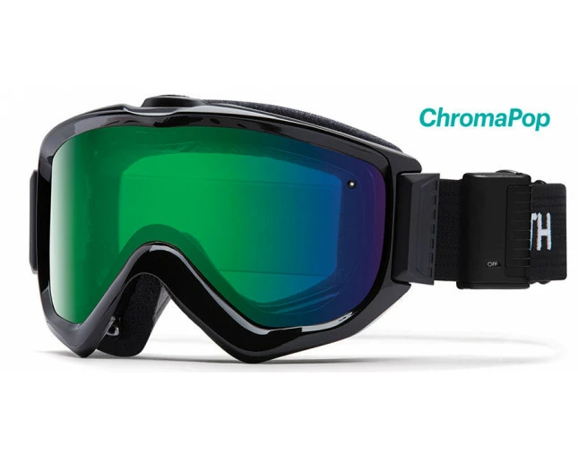 Smith Knowledge Turbo Fan OTG Black ChromaPop Everyday Green Mirror 1 Smith Knowledge Turbo Fan OTG Black ChromaPop Everyday Green Mirror