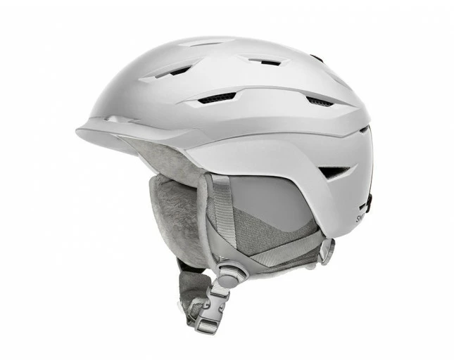 Smith Liberty Satin White - Casque De Ski Femme 1 Smith Liberty Satin White - Casque De Ski Femme