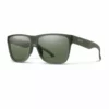 Smith Lowdown XL 2 Matte Moss Crystal-Polarized Grey Green