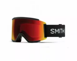 Smith Squad XL Black 2 écrans ChromaPop Sun Red Mirror & ChromaPop Storm Yellow Flash