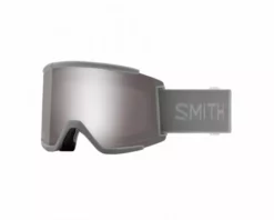 Smith Squad XL Cloudgrey 2 écrans ChromaPop Sun Platinum & ChromaPop Storm Rose Flash